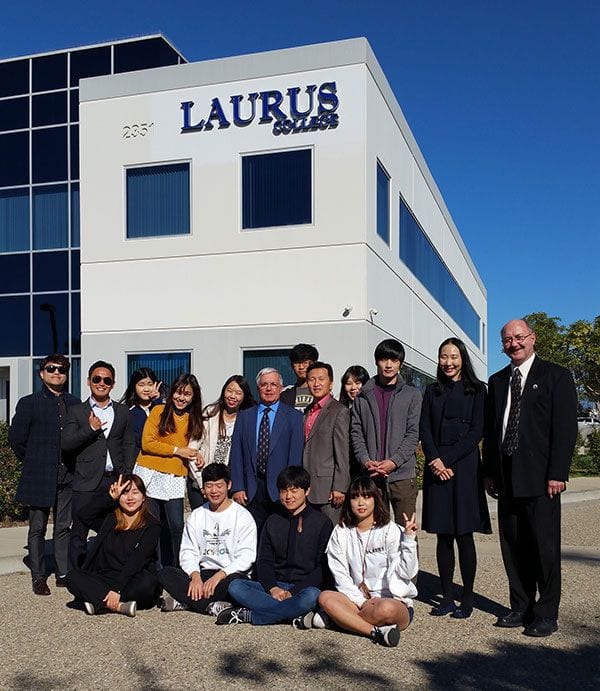 Laurus College Hosts Students from South Korea Post