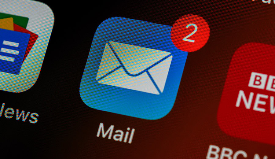 A screenshot of an email icon